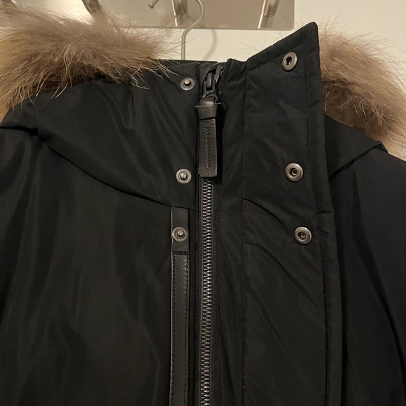 Mackage Down Bomber with Natural Fur - Picture 3 of 9